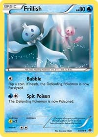 Frillish - Next Destinies - Pokemon card
