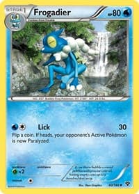 Frogadier - XY Base Set - Pokemon card