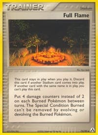 Full Flame - EX Legend Maker - Pokemon card