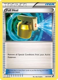 Full Heal - Black and White - Pokemon card