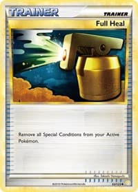 Full Heal - HeartGold SoulSilver - Pokemon card