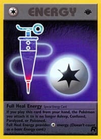 Full Heal Energy - Team Rocket - Pokemon card