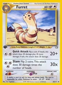 Furret - Neo Genesis - Pokemon card