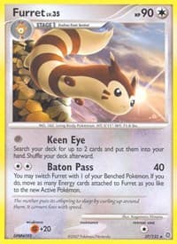 Furret - Secret Wonders - Pokemon card