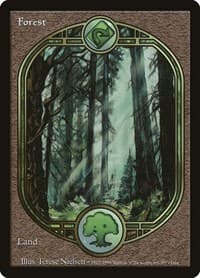 Forest (UGL) - Unglued - Magic: The Gathering card