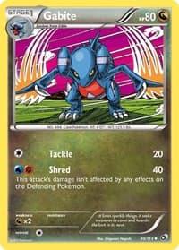 Gabite - Legendary Treasures - Pokemon card