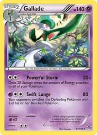 Gallade - Plasma Storm - Pokemon card