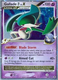 Gallade E4 Lv.X - Rising Rivals - Pokemon card
