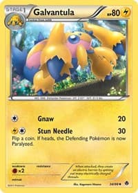 Galvantula - Emerging Powers - Pokemon card