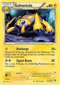 Galvantula - Plasma Storm - Pokemon card
