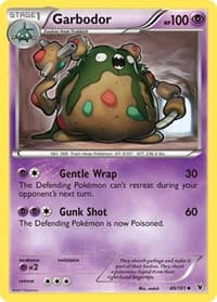 Garbodor - Noble Victories - Pokemon card