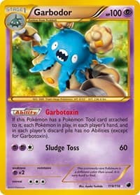 Garbodor (119 Secret Rare) - Plasma Freeze - Pokemon card