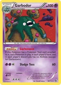 Garbodor - Legendary Treasures - Pokemon card