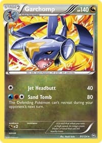 Garchomp (91) - Dragons Exalted - Pokemon card