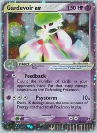 Gardevoir ex - EX Sandstorm - Pokemon card