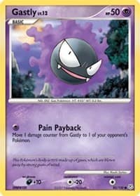 Gastly - Diamond and Pearl - Pokemon card