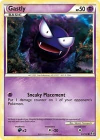 Gastly - Triumphant - Pokemon card