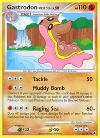 Gastrodon West Sea - Rising Rivals - Pokemon card
