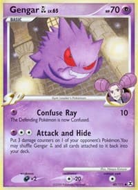 Gengar GL - Rising Rivals - Pokemon card
