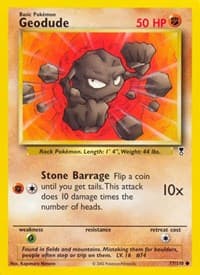 Geodude - Legendary Collection - Pokemon card