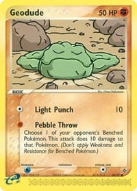 Geodude - EX Dragon - Pokemon card