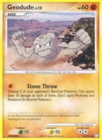 Geodude - Mysterious Treasures - Pokemon card