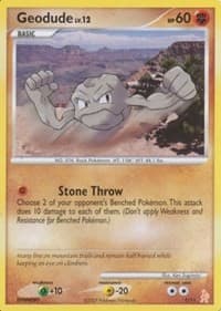Geodude - DP Trainer Kit: Manaphy & Lucario - Pokemon card