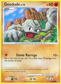 Geodude - Arceus - Pokemon card