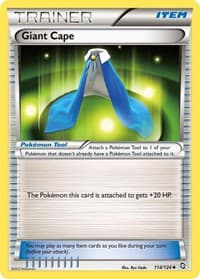 Giant Cape - Dragons Exalted - Pokemon card