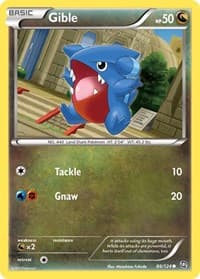Gible (86) - Dragons Exalted - Pokemon card