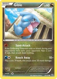 Gible (87) - Dragons Exalted - Pokemon card