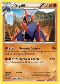 Gigalith - Dragons Exalted - Pokemon card