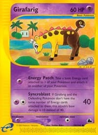 Girafarig - Skyridge - Pokemon card