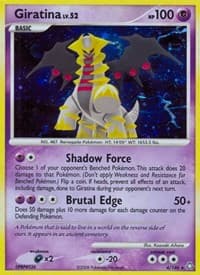 Giratina - Legends Awakened - Pokemon card