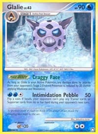 Glalie - Mysterious Treasures - Pokemon card