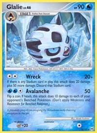 Glalie - Arceus - Pokemon card