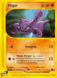 Gligar - Skyridge - Pokemon card
