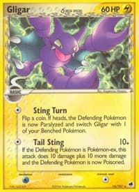Gligar (Delta Species) - EX Dragon Frontiers - Pokemon card