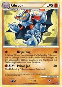 Gliscor - Undaunted - Pokemon card