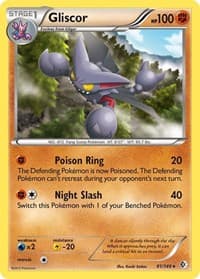 Gliscor - Boundaries Crossed - Pokemon card