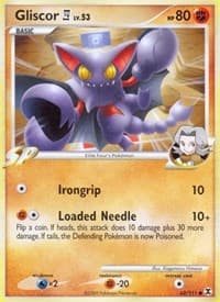 Gliscor E4 - Rising Rivals - Pokemon card