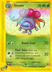 Gloom - Expedition - Pokemon card