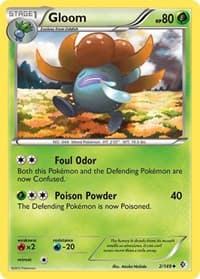 Gloom - Boundaries Crossed - Pokemon card