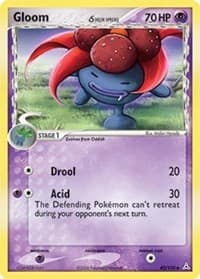 Gloom (Delta Species) - EX Holon Phantoms - Pokemon card
