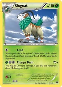 Gogoat - XY Base Set - Pokemon card