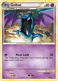 Golbat - Unleashed - Pokemon card