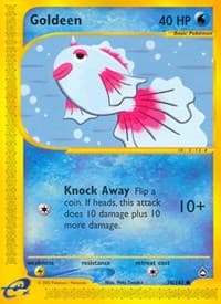Goldeen - Aquapolis - Pokemon card