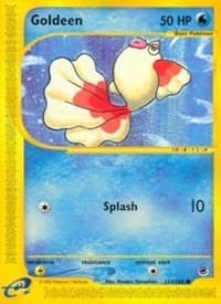 Goldeen - Expedition - Pokemon card