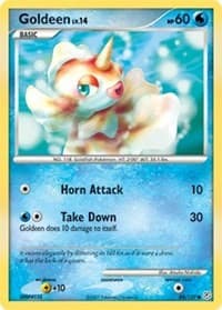 Goldeen - Diamond and Pearl - Pokemon card