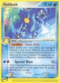 Golduck - EX Sandstorm - Pokemon card